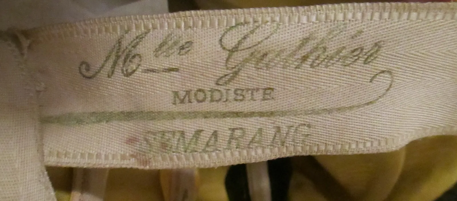 Label van Mademoiselle Gathier