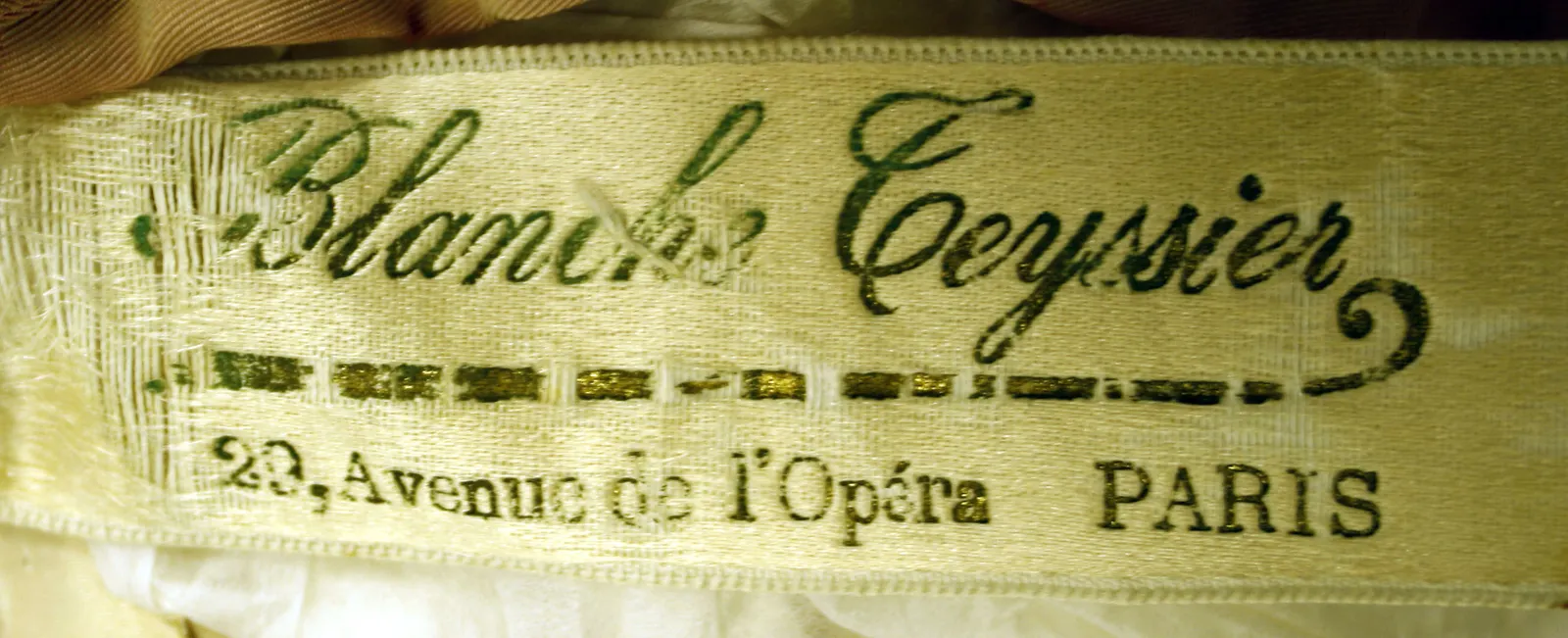 Label van Onbekend modehuis