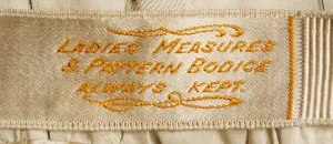 Label van Onbekend modehuis