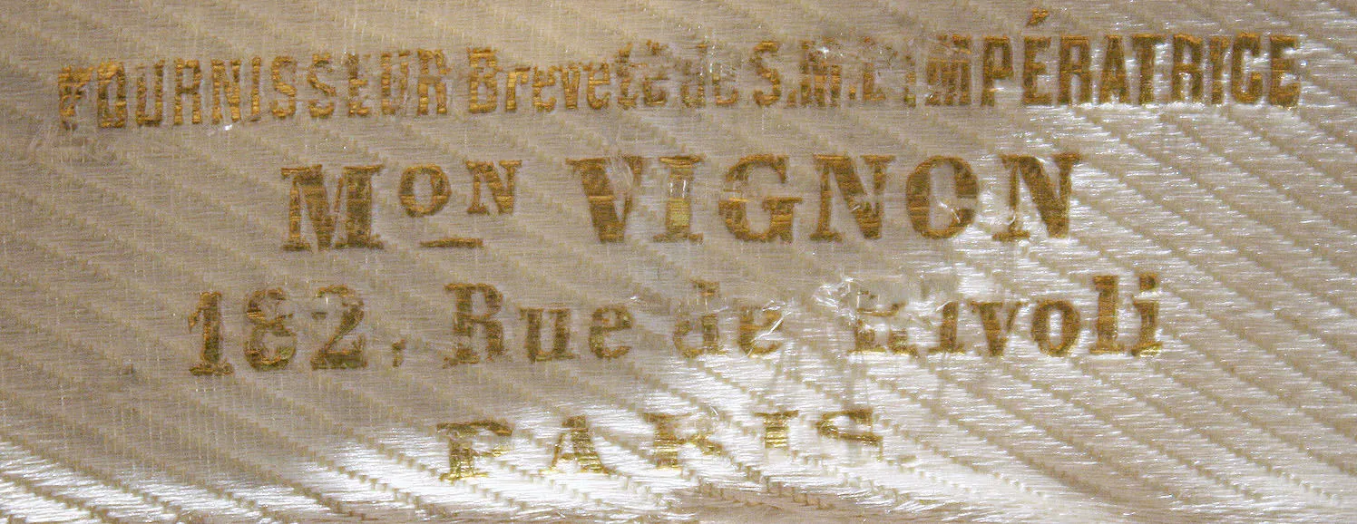 Label van Maison Vignon