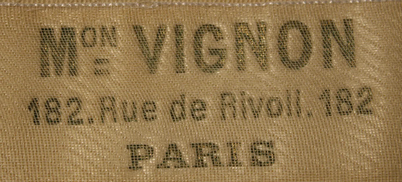 Label van Maison Vignon