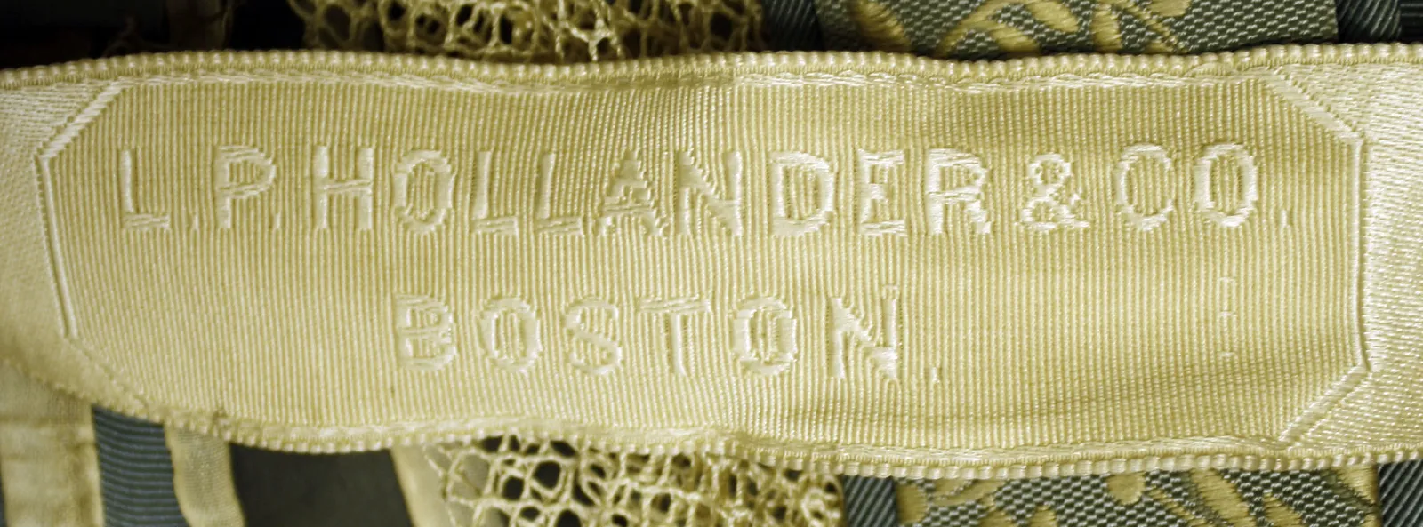 Label with textL.P. Hollander & CO., Boston